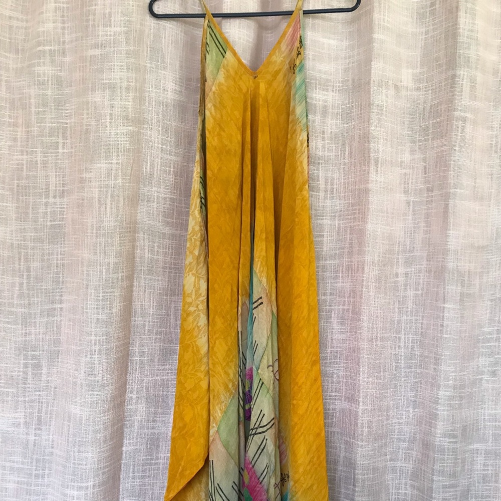 Designer silk jumpsuit from Bali